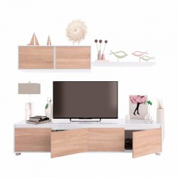 Mueble de salón melamina para TV Alida