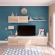 Mueble de salón melamina para TV Alida