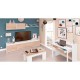 Mueble de salón melamina para TV Alida