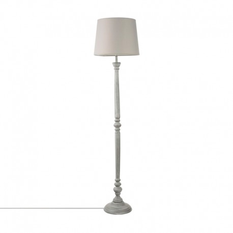 Lámpara de pie de madera E27 40W 153cm