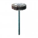 Rueda lamas eje 3mm grano 80