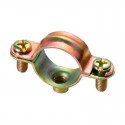 Abrazadera simple de cobre 10uds.
