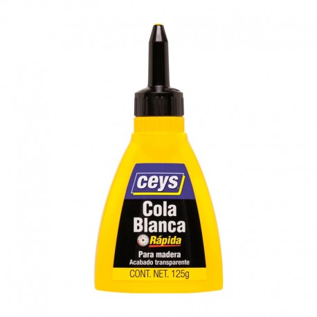Cola rápida blanca madera biberón Ceys