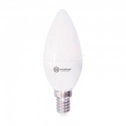 Bombilla vela LED E14 6W 580lm