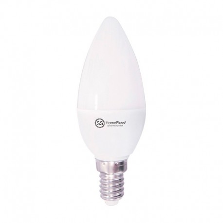 Bombilla vela LED E14 6W 580lm
