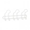 Colgador percha de acero con 3 ganchos