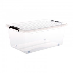 Caja bajo cama de PVC con ruedas