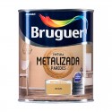 Pintura esmalte metalizada paredes 1L
