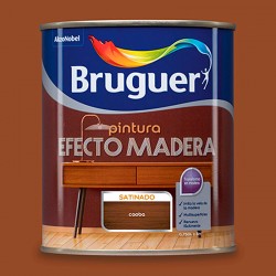 Esmalte satinado efecto madera 750ml