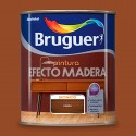 Esmalte satinado efecto madera 750ml