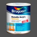 Esmalte acrílico satinado grafito