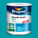 Esmalte acrílico mate verde turquesa