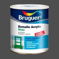 Esmalte acrílico mate grafito