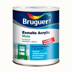Esmalte acrílico mate blanco roto