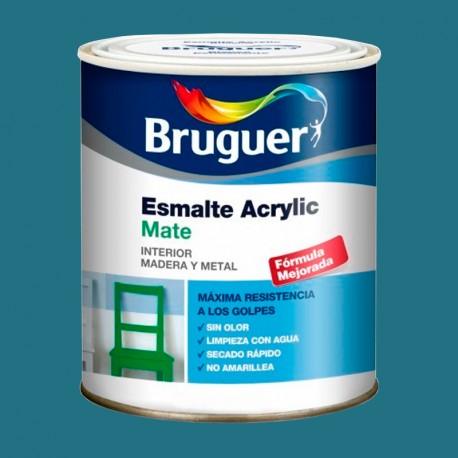 Esmalte acrílico mate azul indigo