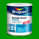Esmalte acrílico brillante verde prim.