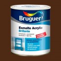 Esmalte acrílico brillante pardo