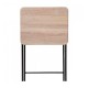 Mesa auxiliar plegable de metal/MDF