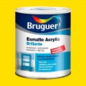 Esmalte acrílico brillante amarillo