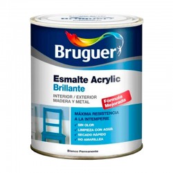Esmalte acrílico brillante blanco