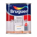 Laca satinada al agua blanco roto puerta