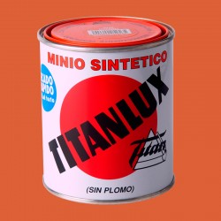 Pintura esmalte naranja Titan Minio