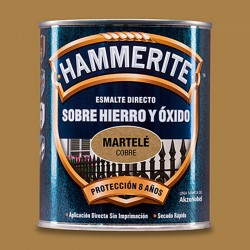 Pintura esmalte martelé cobre Hammerite