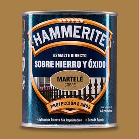 Pintura esmalte martelé cobre Hammerite