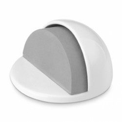 Tope adhesivo de metal para puerta 45x45x26mm