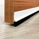 Burlete adhesivo de PVC con flecos para puerta 1m