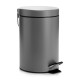 Cubo de metal 3 litros para baño