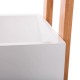 Carrito de MDF/bambú 3 estantes baño