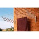 Tendedero extensible de acero blanco 5 varillas para pared