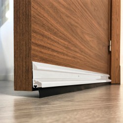 Burlete bajo puerta deflector de lluvia 1m