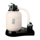 Piscina redonda de acero blanco Fidji Gre