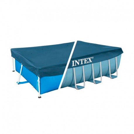 Cubierta para piscina rectangular Intex Small Frame