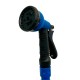 Manguera extensible azul con pistola de riego 7 funciones Expansy House