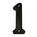 Número de hierro forjado del 0 al 9 100mm