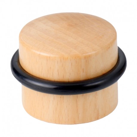 Tope adhesivo de madera para puerta 40x29mm