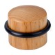 Tope adhesivo de madera para puerta 40x29mm
