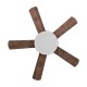 Ventilador de techo DC con luz LED y mando Ø122cm Levante