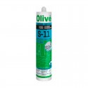 Silicona sanitaria para cocinas y baños S-11 300ml Olivé