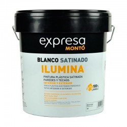 Pintura plástica Expresa Ilumina blanco satinado