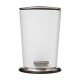 Cubo de metal con tapa silenciosa 3 litros para baño
