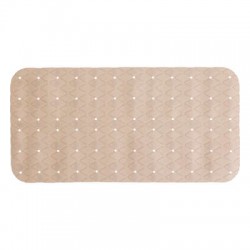 Alfombra de ducha antideslizante de rombos 69x39cm