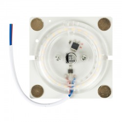 Luminaria LED con imán para ventilador de techo