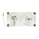 Luminaria LED con imán para ventilador de techo