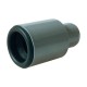 Manguito de unión macho 40mm a tubo plomo y tubo PVC