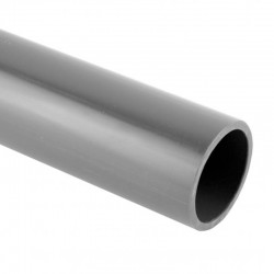 Tubería evacuación PVC 1m