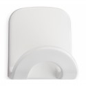 Percha adhesiva de plástico